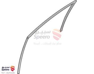 ربلة زجاج امامي يسار - 803311LA1A