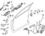 Hinge Assy-Front Door - 80400JK00A