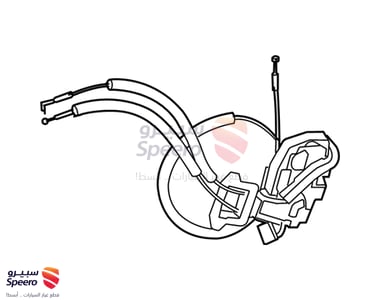 Right Front Door Lock - 805003TA0B