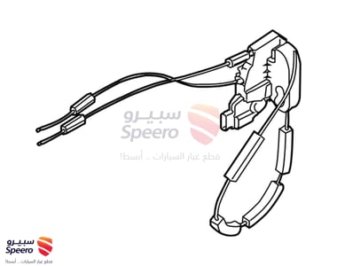 قفل باب أمامي يمين - 80500ZP70A