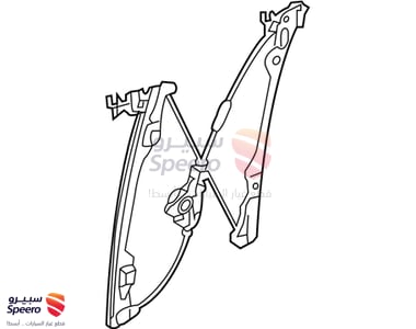 مكينة زجاج امامي يمين - 807201LA0B