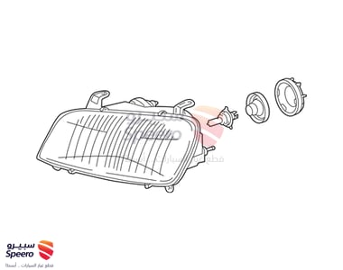 Front Right Headlight - 8111042060