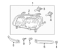 Front Right Headlight - 8111042090