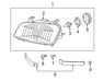 Front Left Headlight - 8115042060