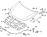 Lifter-Hood, LH - 81161C1001