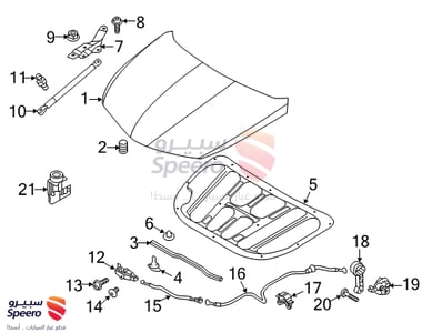 مساعد كبوت يمين - 811713V000