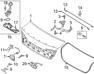 LOCK ASSY-TRUNK LID - 81230C1500