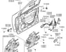 LATCH & ACTUATOR ASSY-FR DR - 813104D010