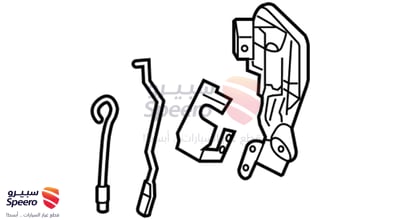 قفل باب امامي يمين