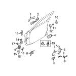 صورة Front Door Latch Assembly, Right
