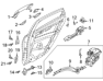 Left Rear Door Lock - 81410M6000