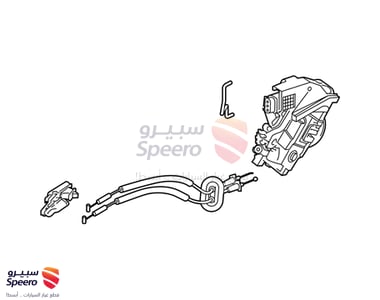 قفل باب خلفي يسار - 81410M6000