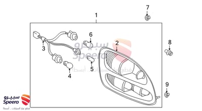 اسطب خلفي يمين