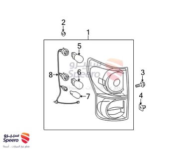 اسطب خلفي يمين - 815500C070