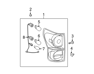Combo Lamp Assembly - 815600C090