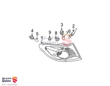 Left Rear Light - 8156133280