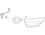 Back Up Lamp Assembly - 8159007031
