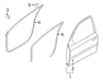 Weatherstrip Assembly-Front Door Side LH - 821301R000