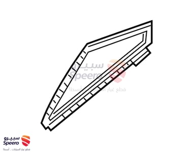 ربلة زجاج مثلث يمين - 822726CA0A