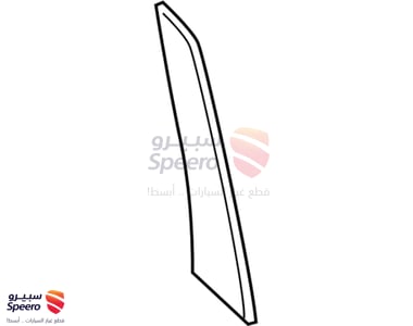 Left Rear Door Trim - 822D31LA0A