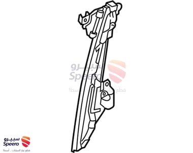 مكينة زجاج امامي يمين - 82404J9000