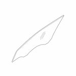 صورة زجاج مثلث خلفي يسار