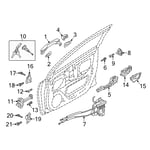 صورة Left Rear Window Motor
