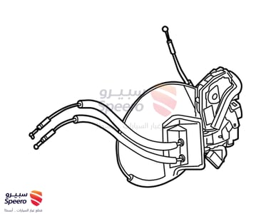 قفل باب خلفي يمين - 825004RA0D