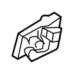 صورة Door Inside Handle Assembly, Left