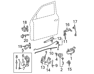 Interior Door Handle Assembly, Left - 8261025000CA
