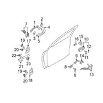 صورة Interior Door Handle Assembly, Left