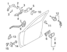 Interior Door Handle Assembly, Left - 826103K530CR
