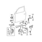 صورة Interior Door Handle Assembly, Right