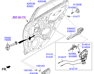 HANDLEASSY-DOOROUT - 82651H8000