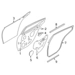 صورة Left Rear Door Seal