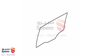 زجاج باب خلفي يسار