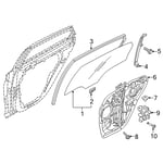 Rear Right-Hand Door Module Panel Assembly 83481C1000
