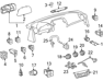 Headlamp Switch - 841400R010