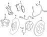 Brake pads R - 84144898