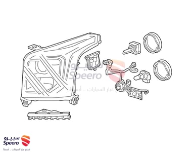 headlight F,L - 84155709