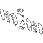Front Brake Pad Kit 84323140