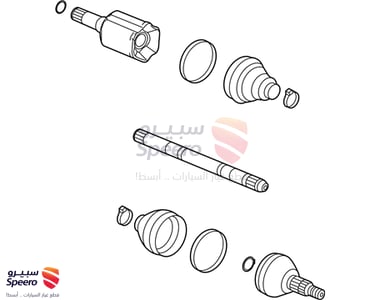 Front Right Axle Sahft - 84402746