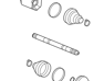 Front Right Axle Sahft - 84402746