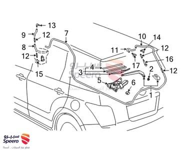 ربلة مساحة خلفي - 8521431010