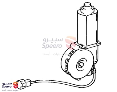 دينمو زجاج خلفي يمين - 8572032040