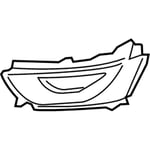 صورة GRILLE-FRONT BUMPER SIDE,RH