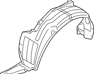 Front Wheel Guard Assembly, Left - 868111E000