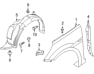Fender Liner F,L - 868111R000