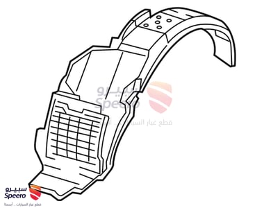 Front Wheel Guard Assembly, Left - 868112D000