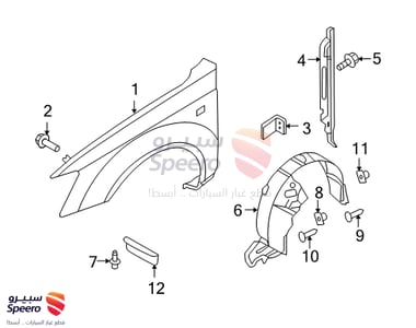 Fender Liner F,L - 868113K500